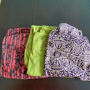Lularoe T&C Leggings - Lot of 3